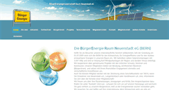 Desktop Screenshot of buergerenergie-raum-neuenstadt.de